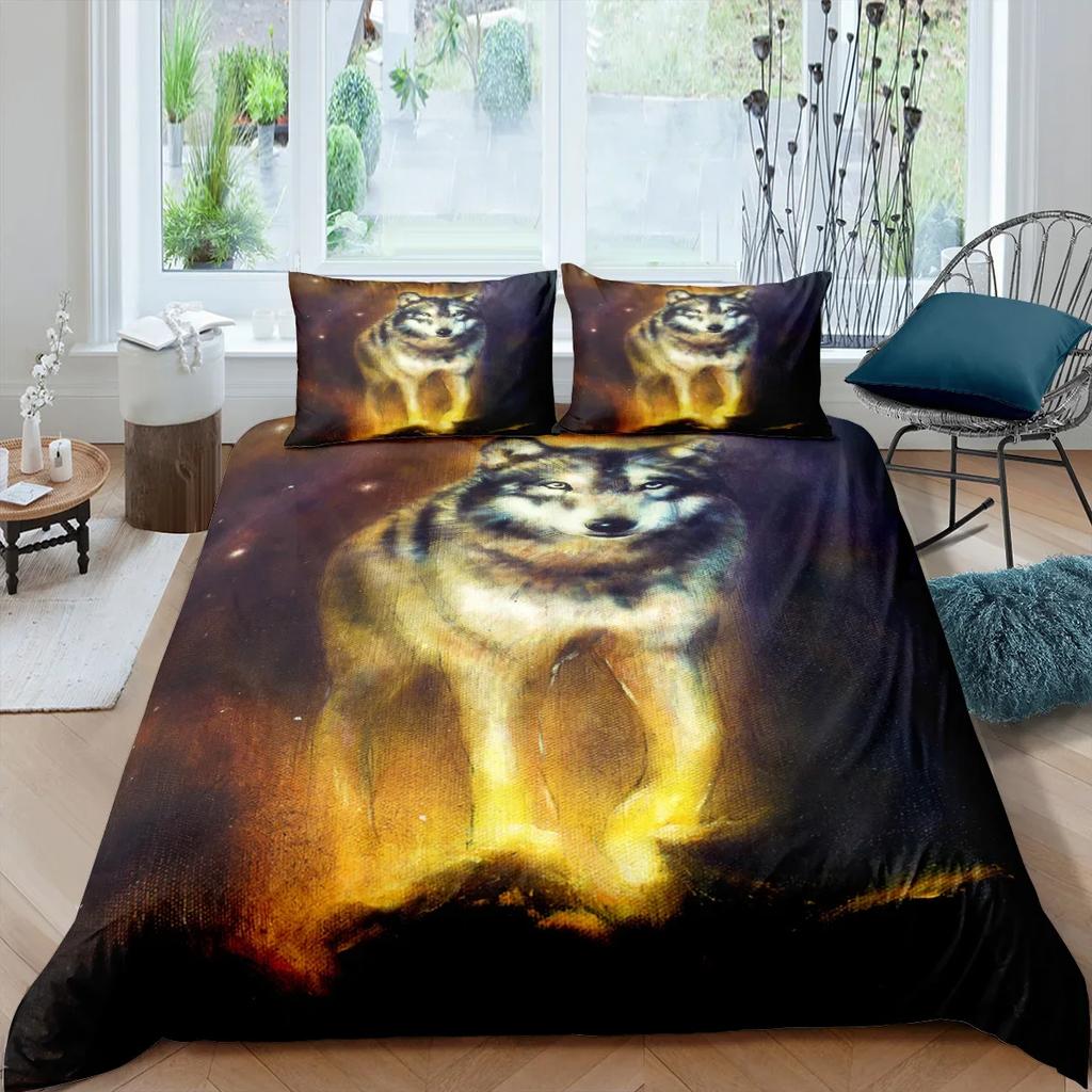 Black And White Milk Pattern Bedding Set Simple Style Soft And Comfortable Duvet Cover Set 3-Piece Children's Duvet Cover Set