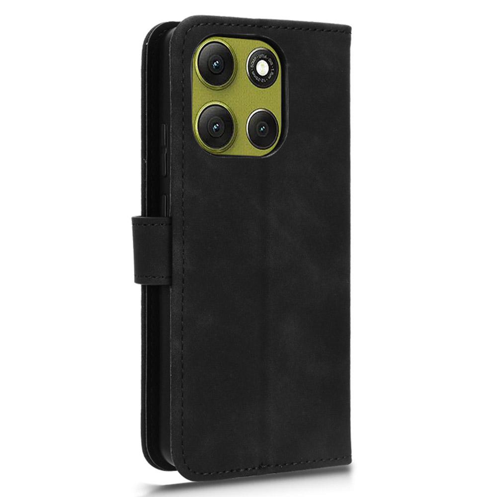 For Motorola Moto G86 5G Leather Case Skin Feel Anti Drop Wallet Flip Phone Cover