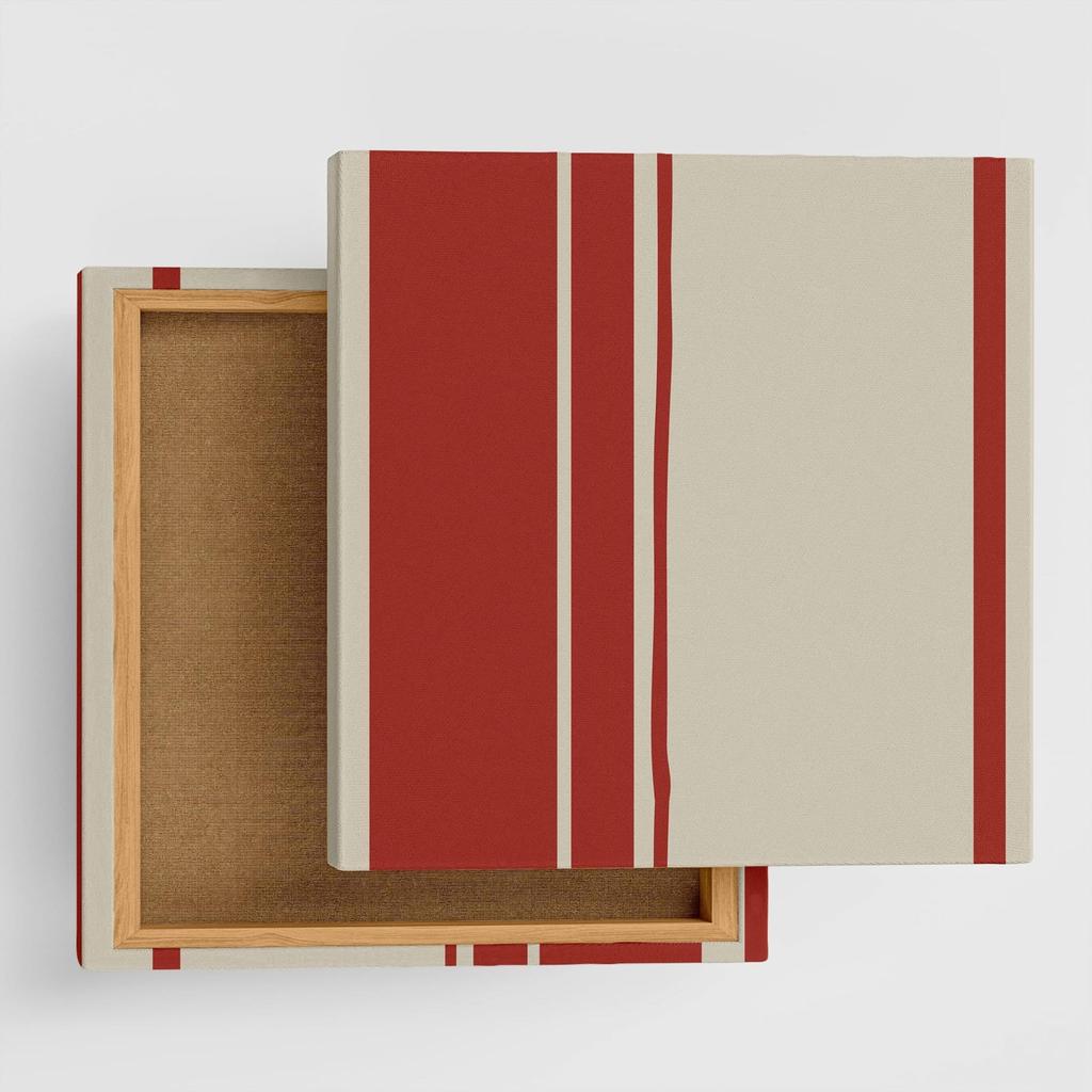 Beige Striped Art 57cm x Made in Stylish Interior Living Room Brown Geometric Fabric Panel Panel, 57cm, Large, Japan, Poster, Decor, Decor, Pastel,