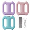 5-Speed Fascia Massage Ring Deep Tissue Fascia Release Ring Massager Tools Cordless Roller with Belt for Muscle Relaxation Legs