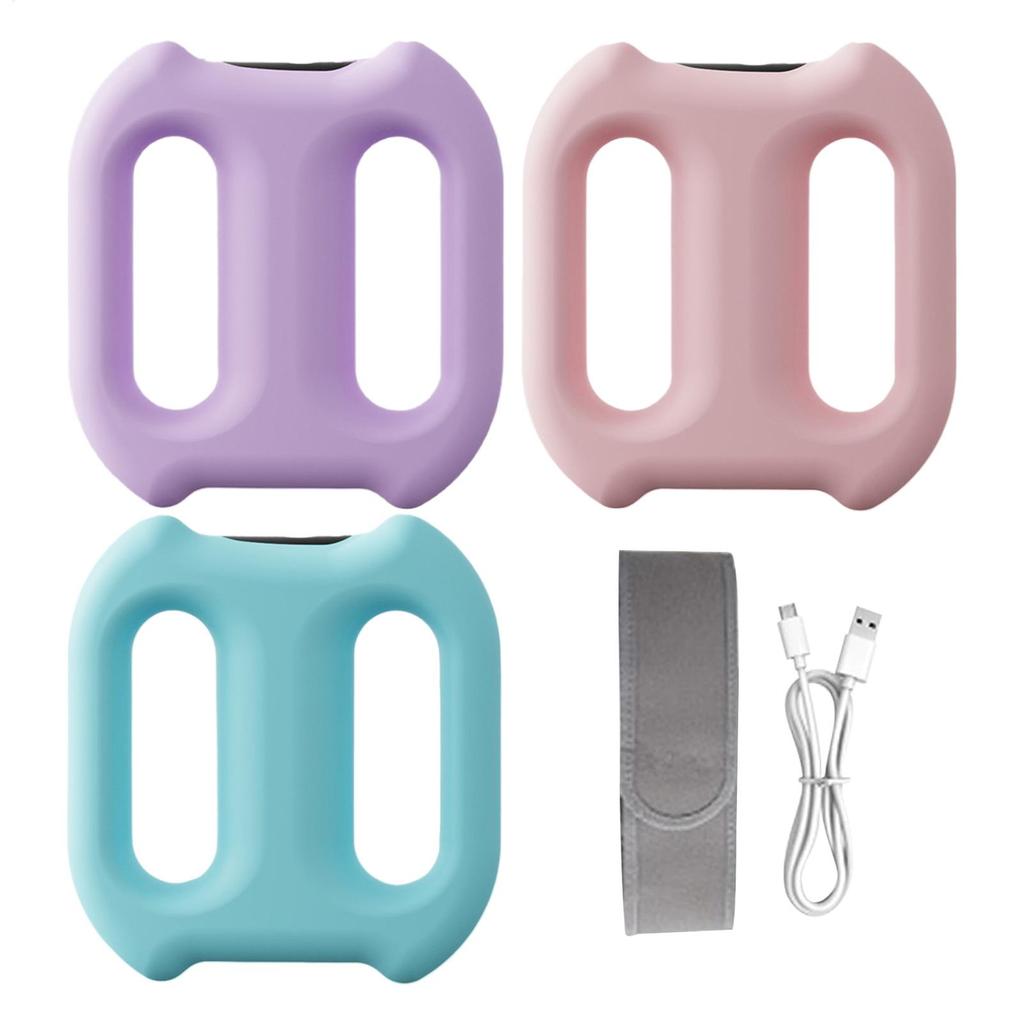 5-Speed Fascia Massage Ring Deep Tissue Fascia Release Ring Massager Tools Cordless Roller with Belt for Muscle Relaxation Legs
