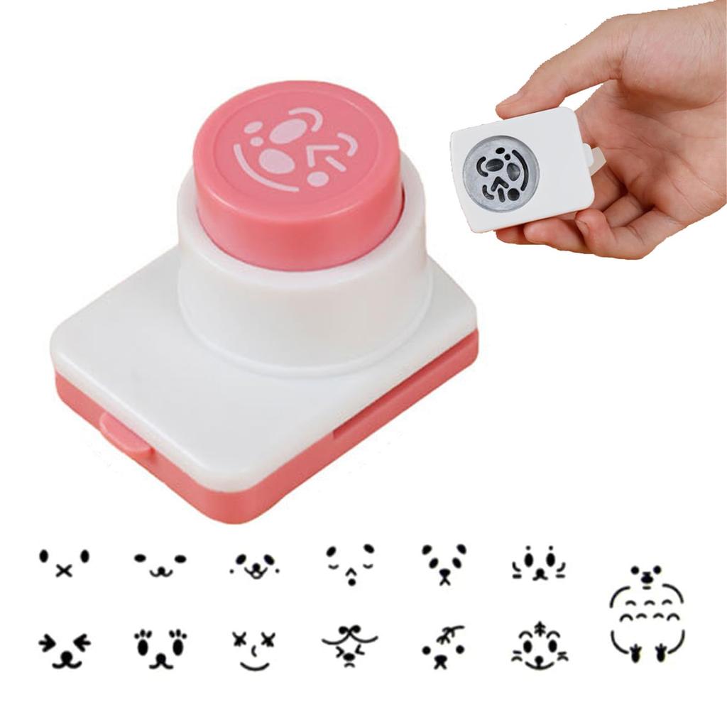 latikaly Nori Punch Pin Embosser Rice Ball Mold Nori Cutter Shape Punch Bento Box Accessories Kitchen Supplies