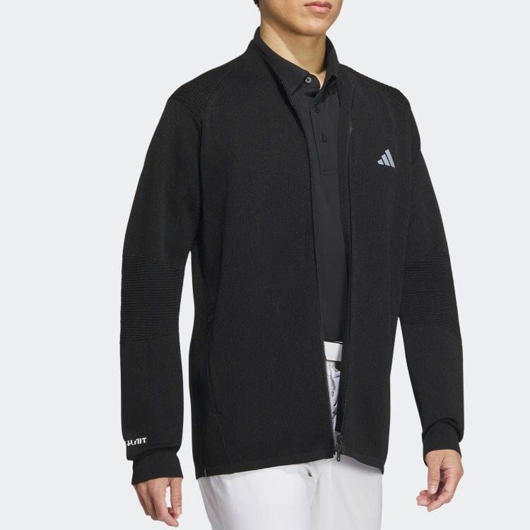 Adidas Jackets Men's Black Crew Neck Moderate Other IM1689
