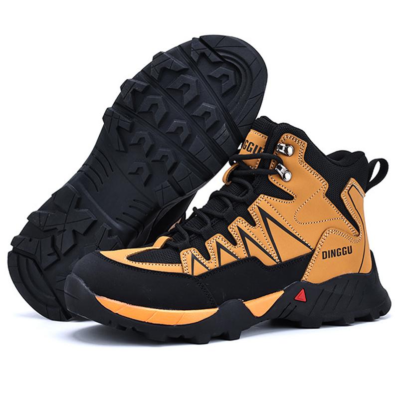 High Quality Security Boots Men Shoes Puncture-Proof Work Boots Steel Toe Shoes Work Sneakers Safety Boot for Engineers Non-slip