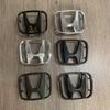 50/53mm ABS Car Steering Wheel Emblem Sticker Accessories For Honda Civic FIT Accord Prelude CRV 5th City CRZ CRX Jazz HRV Pilot