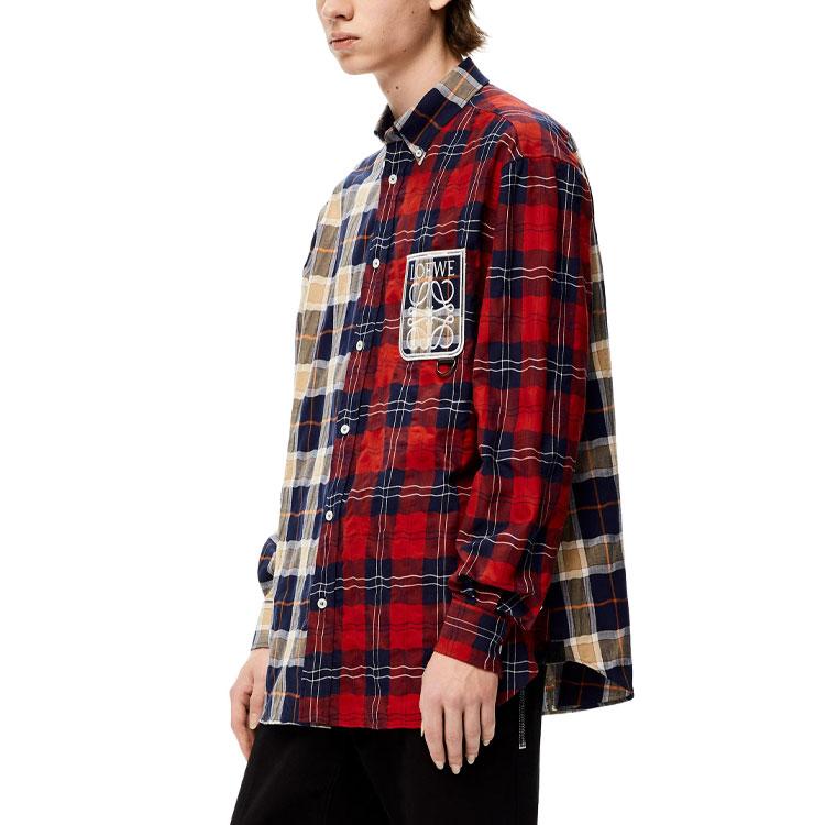 Loewe Patchwork Check Shirt H526Y05W35-9990