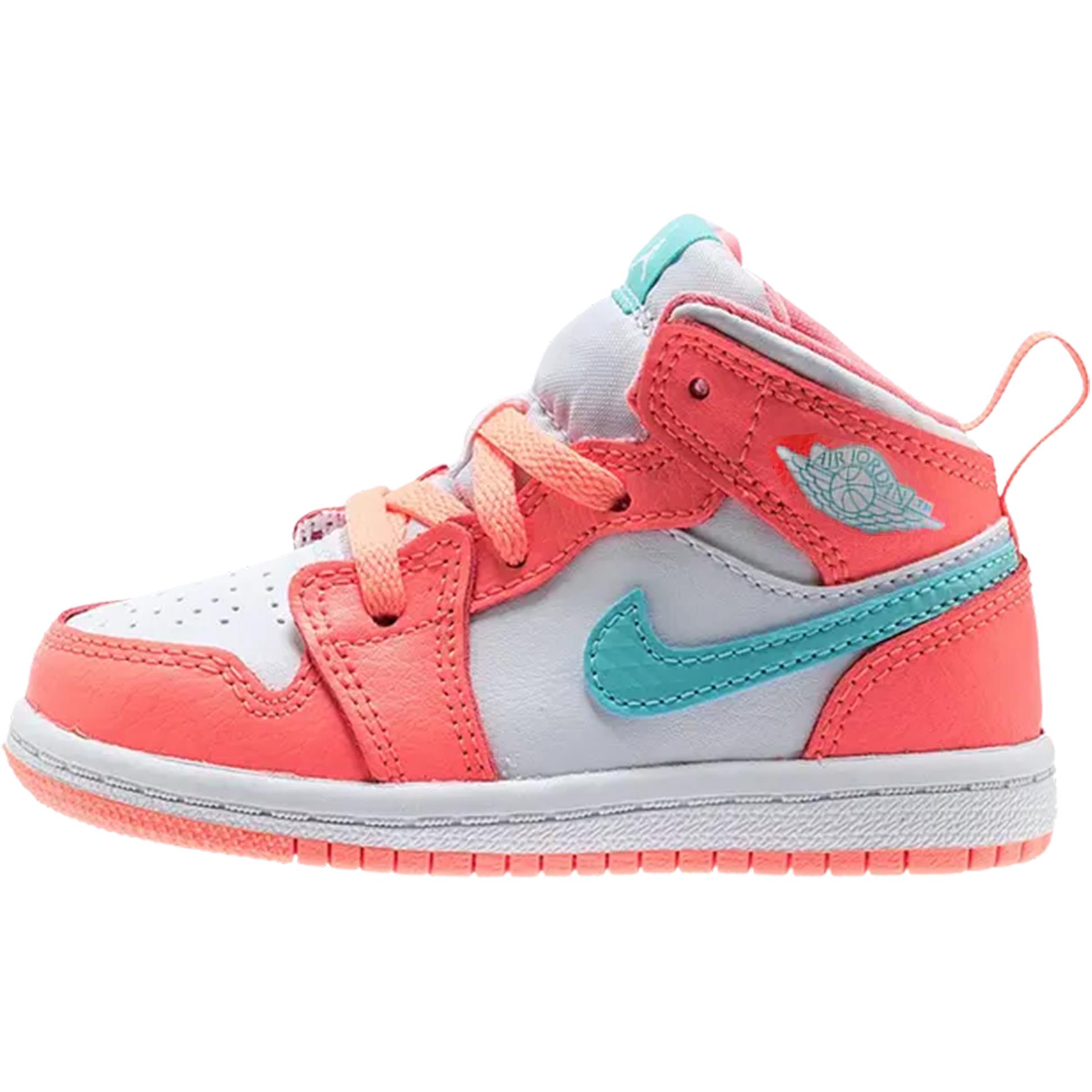 

Jordan Air Jordan 1 Mid top Toddler Shoes Red Infant And Toddler 644507-814 21