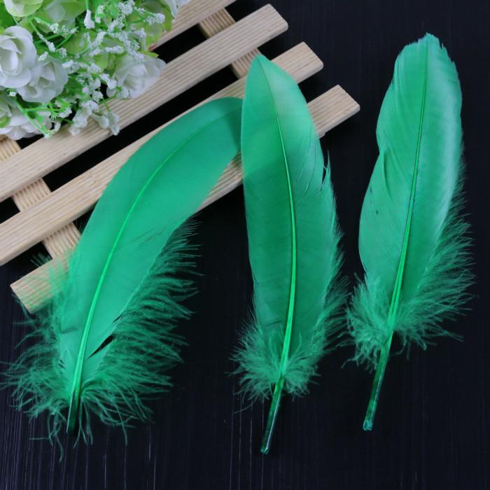 50Pcs28 Color Diy Feather Hard Big Floating Feather Wedding Dress Children Handmade Decoration Materials