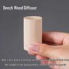 Natural Wood Aromatherapy Diffuser and Air Freshener - Indoor Ornament for Essential Oil and Car Use