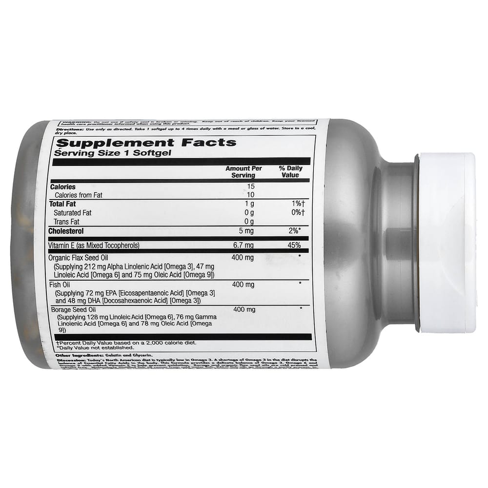 iHerb KAL Ultra Omega 3-6-9 Softgels, 50 Counts