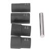 5Pcs Nut Remover Twist Socket Lug Bolt Extractor Removal Tool Set Kit for Maintenance