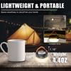 10W High Power Camping Lantern Tents Lamp 1200mah USB Rechargeable Portable Camping Lights Outdoor Hiking Night Hanging Lamp