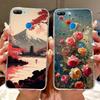Clear For Honor 9 Lite Case Cute Cat Fashion Flowers Funny Painted Back Cover For Honor 9Lite Phone Case LLD-L21 LLD-L31 LLD-L11