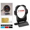 Adjustable Single Hole Bracket 2in 52mm Aluminum Auto Gauge Meter Pod Mount Holder Car Pillar Gauge Meter Mount Bracket