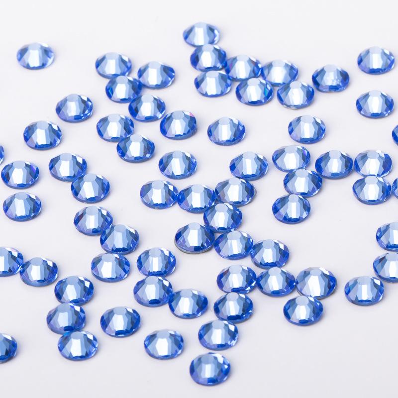 Yantuo Factory Bulk Package Non-Hotfix AB Crystal Stone Glass Flatback Rhinestones Ss4 Ss6 Ss8 Ss10 Ss12 Ss16 Ss20