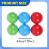 6x Wooden Bocce Balls Tossing Parent Child Interaction 1.77inch Family Game for Park