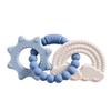 Baby Silicone Bracelet Teether Toys BPA Free Silicone Celestial Nursing Teething Toys Food Grade Silicone Newborn Toys Gift