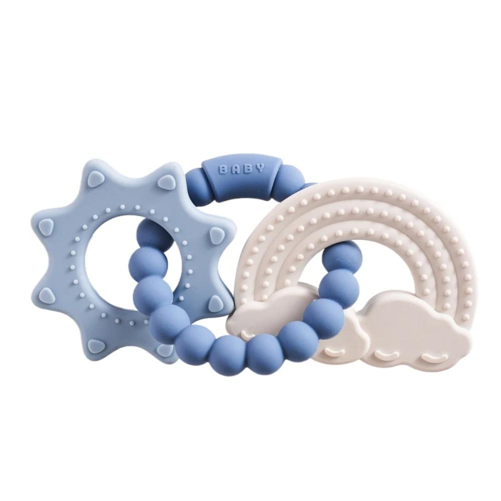 Baby Silicone Bracelet Teether Toys BPA Free Silicone Celestial Nursing Teething Toys Food Grade Silicone Newborn Toys Gift