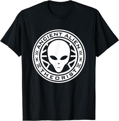 New Alien Theorist Alien Head Conspiracy Ancient Tee T-Shirt S-5XL Unisex T-Shirt
