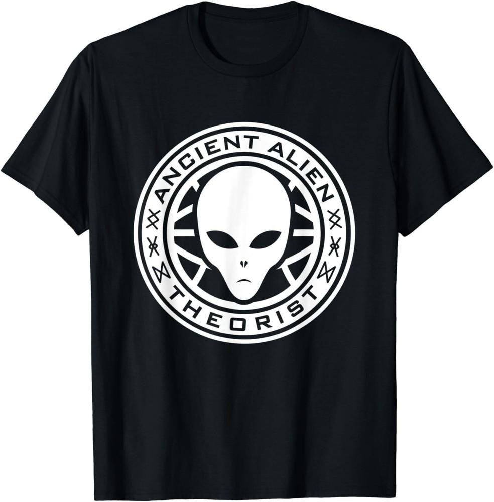 New Alien Theorist Alien Head Conspiracy Ancient Tee T-Shirt S-5XL Unisex T-Shirt XXXL