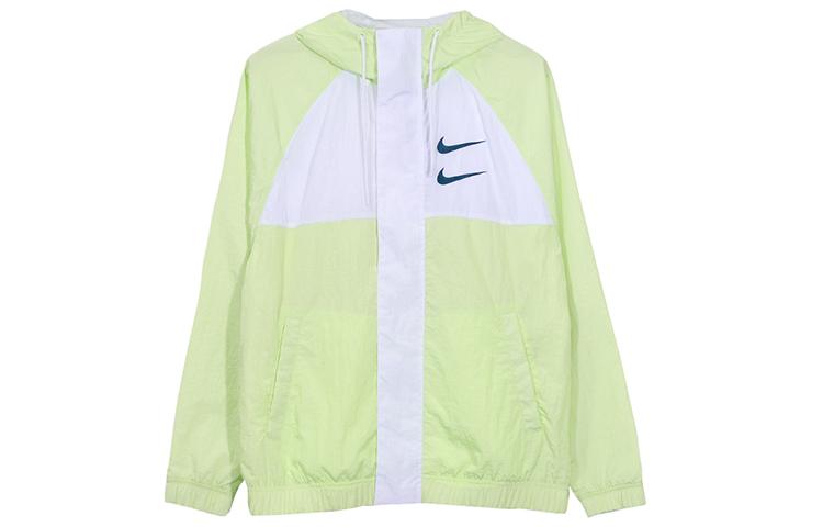 Куртки Nike Мужские Неоново-зеленые С капюшоном Умеренные Другие CJ4889-701 XL