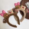 Cartoon Puppy/Biscuit Hair Hoop Christmas Teens Cosplay Headband Multiple Color