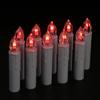 10 PCS Flameless Candles with Remote Control Realistic Color Changing LED Candles Battery Powered
