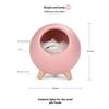 M-Modern-Night Light Touch Atmosphere Lights Cute Little Pet USB Charging Kitten Bed Cat House