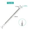 T12 Soldering Iron Tips T12-ILS/K/I/BC2/C4 Tip For Spot Welding Mobile Phone Disassembly Welding Electric Welding Equipment Part