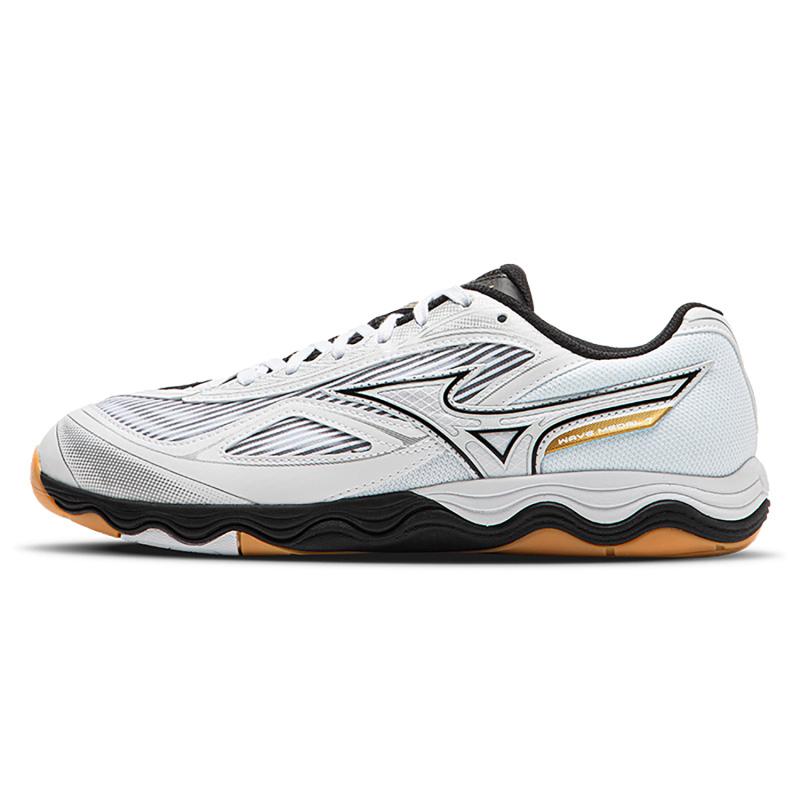 

Mizuno Wave Medal 7 White Black Sneakers 81GA231502 40.5