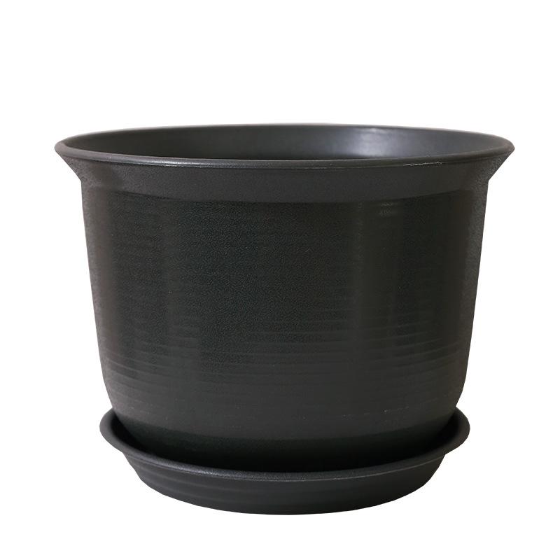 Large Nordic-Style Resin Flower Pot for Indoor/Outdoor Use: Imitation Ceramic Planter for Green Plants & Succulents