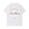 Men's 100% Cotton Crew Neck Short Sleeve T-Shirt, Vintage New York Brooklyn 1976 Print Casual Tee, Comfortable Breathable Daily Wear Top for Daily Out