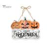 Eye-catching Halloween Decoration Pumpkin Door Hanging Decor, Spooky Festive Wall Ornament for Party Pendant Scene, Front Entryway Decoration,