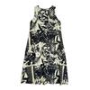 DIMANAF 2026 Women Plus Size Summer Beach Lady Long Dress Vest Sleeveless Vintage Loose Oversize Maxi Print Sundress Clothing