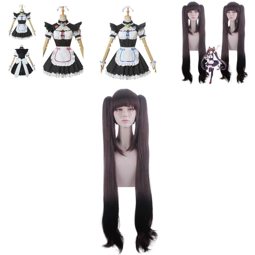 Japanese Anime Nekopara Chocola Vanilla Cosplay Costume Perfect Stitches Breathable Design