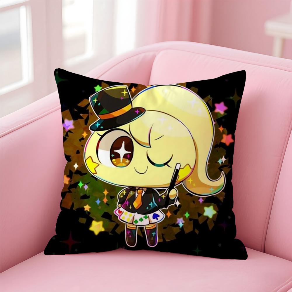 Cartoon P-PepoyoS Cushion Cover Comfortable Reversible Pillow Cover Ideal for Car Sofa Bedroom & Beyond