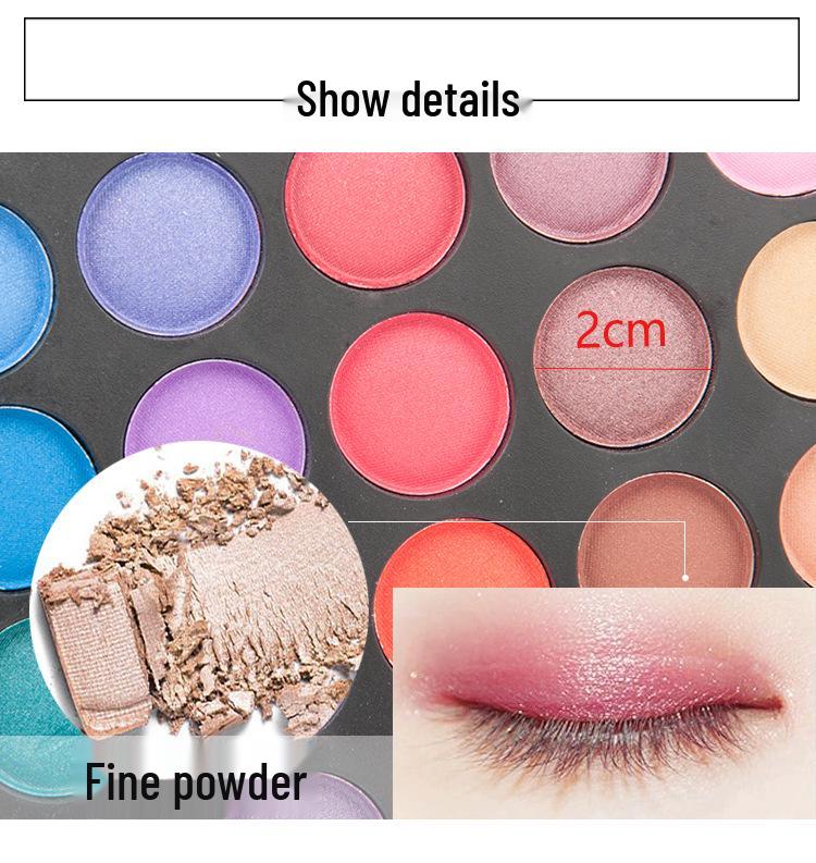 Palette Ombretti 120 Colori Perlescenti & Opachi Tonalità Terra