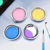 6/12/24pcs Stainless Steel Painting Color Bowls 5cm Oil Paint Trays Paint Color Mixing Cups Color Mixer Painting Tools TMZ