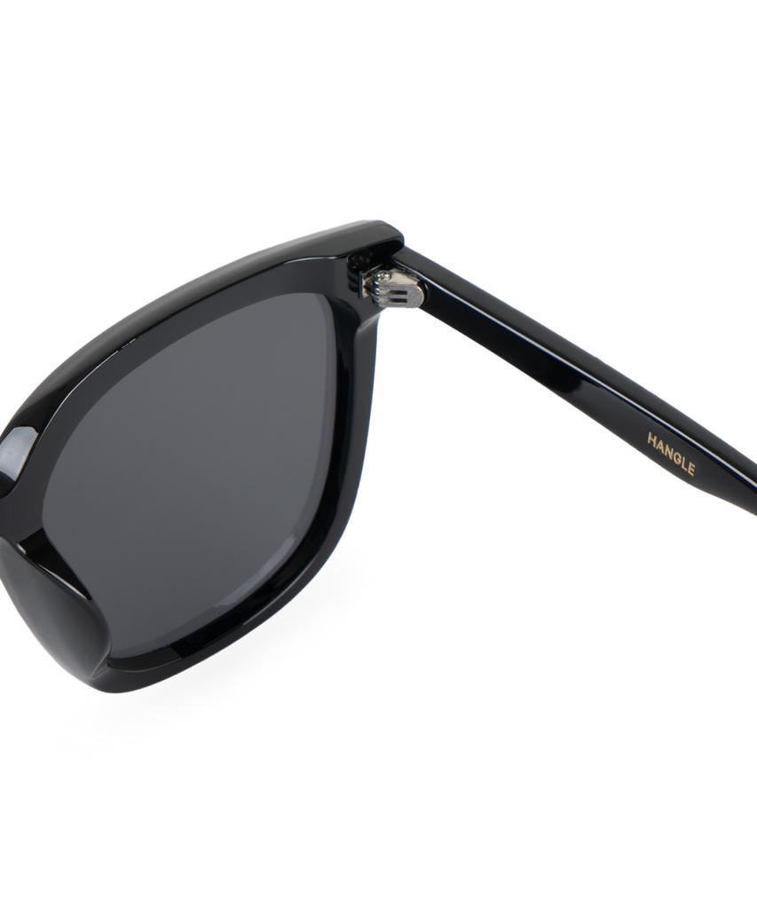 Hangeul Daily Oversized Sunglasses Black