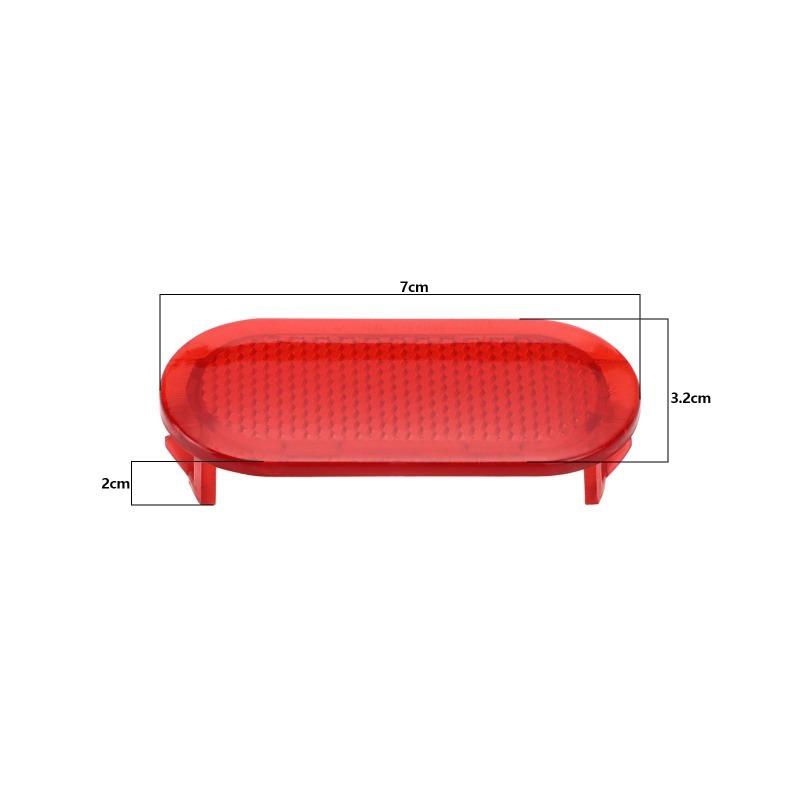 Door Car Red Panel Warning Light Reflector For VW Beetle Caddy Polo Car Light Plastic Iight Interior Accessories 6Q0947419