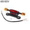 3- In-1 48/60/12V LED Taillight Electric Scooter Turn Signal Light Rear Tail Light Indicator For E- Scooter Brake Light Part