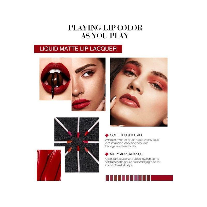 O.TWO.O - Matte Velvet Lip Gloss - 4 COLORS