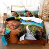 The Fresh Prince of Bel-Air Classic TV Show Print 3PCS Bedding Set Duvet Cover + 2 Pillowcases Soft Bed Linen Bedroom Decor