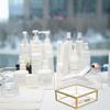 Glass Jewelry Holder Alloy Case Clear Display Jewelry Organizer Retro Style Trinket Box for Home Use Trinket Box with Lid