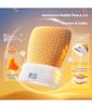 Enclosed Cat Bed with Tunnel Entrance - Self Warming Plush Rabbit Fur Sleeping Bag for Winter, Secure Hideout for Pets