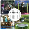 Trampoline Hold Downs Trampoline Bolts And Nuts Replacements Anti-Falling Tools 12X Stabilization Nuts For Carport Awning Poles