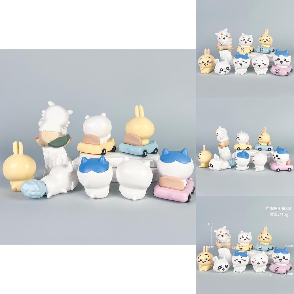 Chiikawa Joke Bear Pvc Toy With Assembleable Design For Otaku Collectors