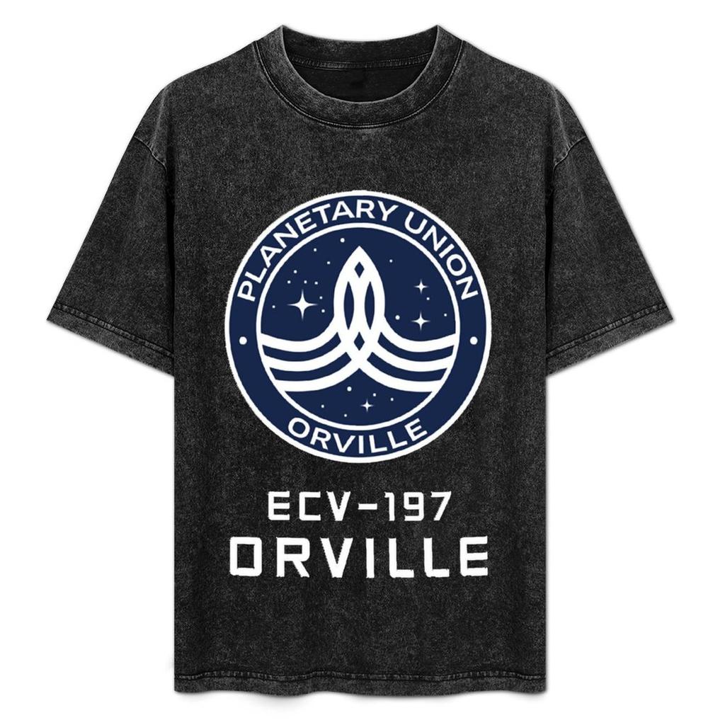 The Orville Planetary Union Logo Number Essential Tshirt Basic Solid Color Short Sleeve Tshirt