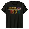 Vintage 1971 55th Birthday Retro Cassette Unisexs TShirt