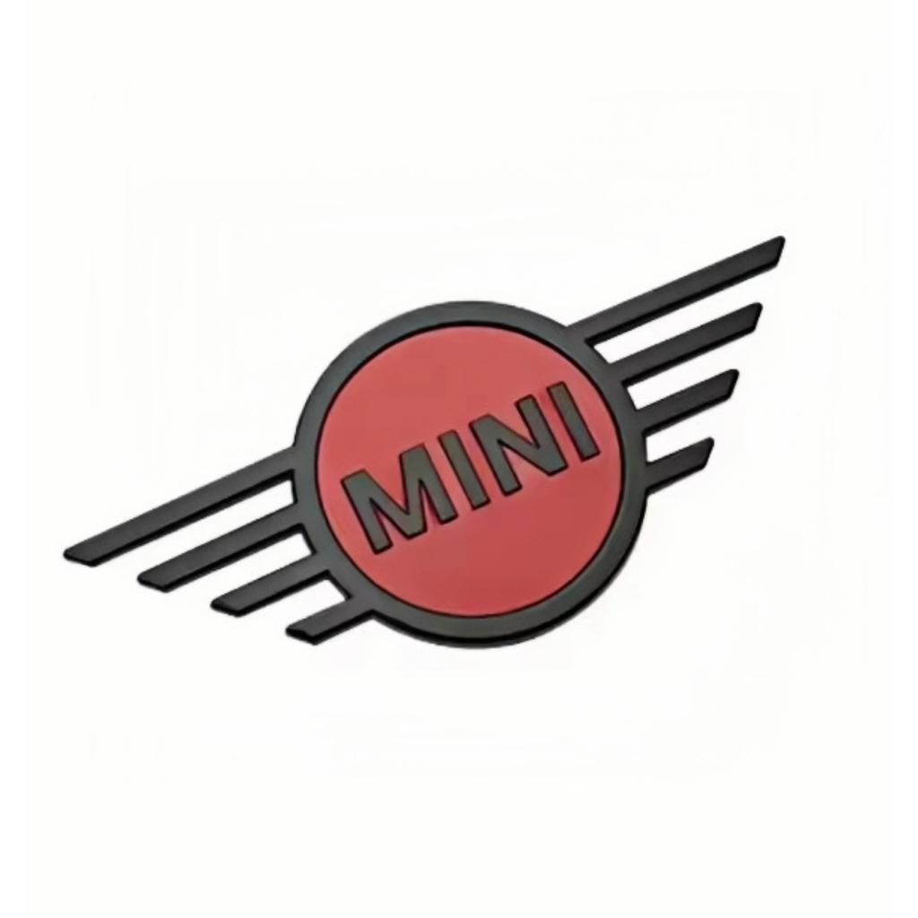1pc 3d Metal Mini Badge Sticker Front Hood Rear Trunk Emblem Decal